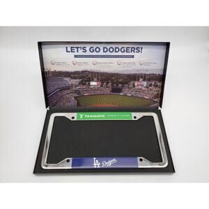 Dodgers License Plate by Yaamava Resort and Casino